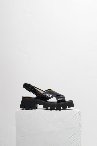 SANDÁLIA ANITA CROCO PRETO