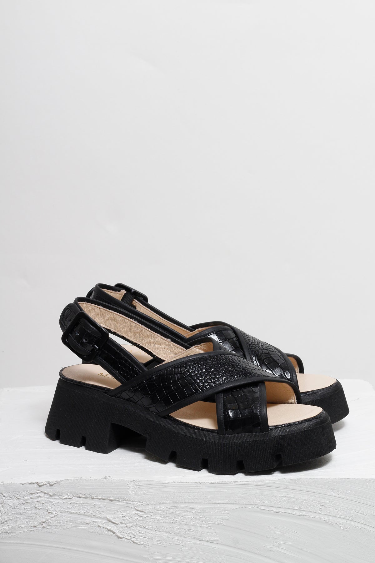 SANDÁLIA ANITA CROCO PRETO