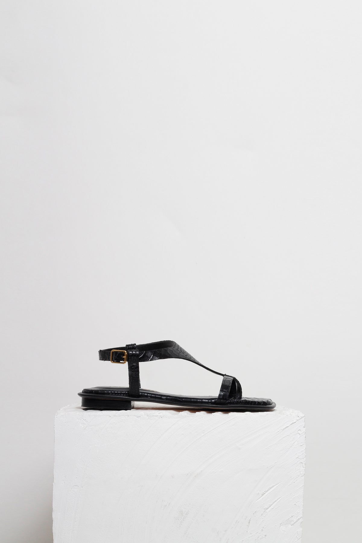 SANDÁLIA BERTHA CROCO PRETO