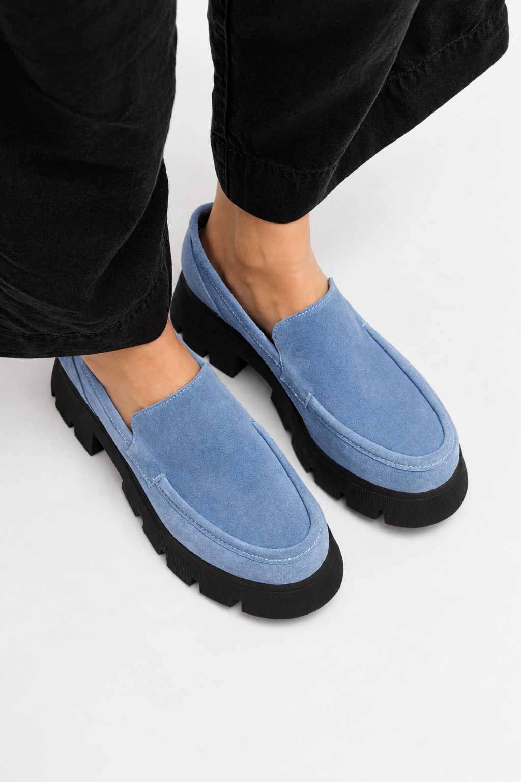 MOCASSIM CAMERON CAMURÇA AZUL