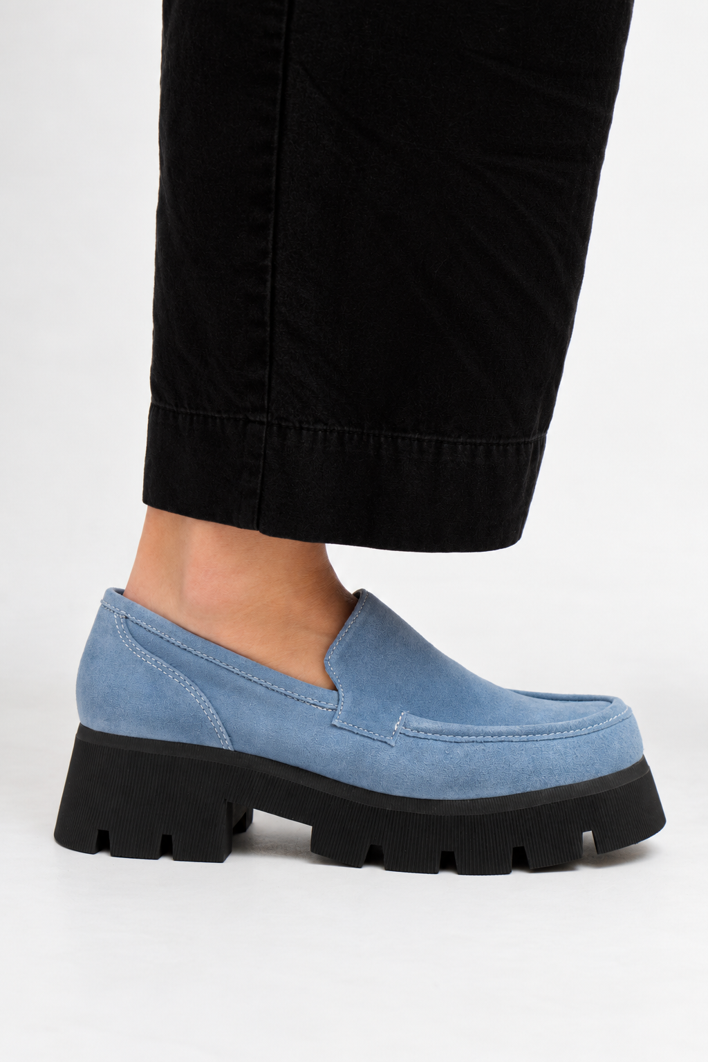MOCASSIM CAMERON CAMURÇA AZUL