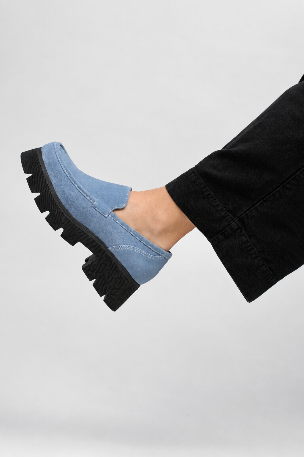 MOCASSIM CAMERON CAMURÇA AZUL