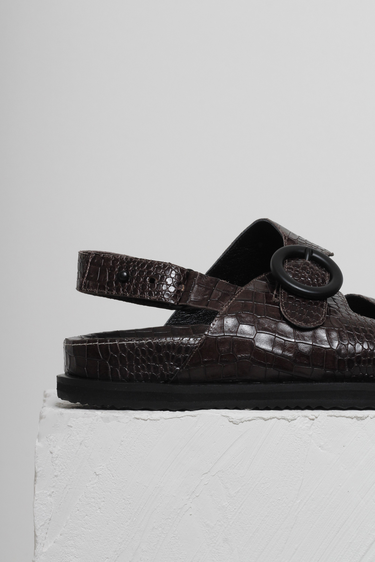 PAPETE TIÊ CROCO MARROM