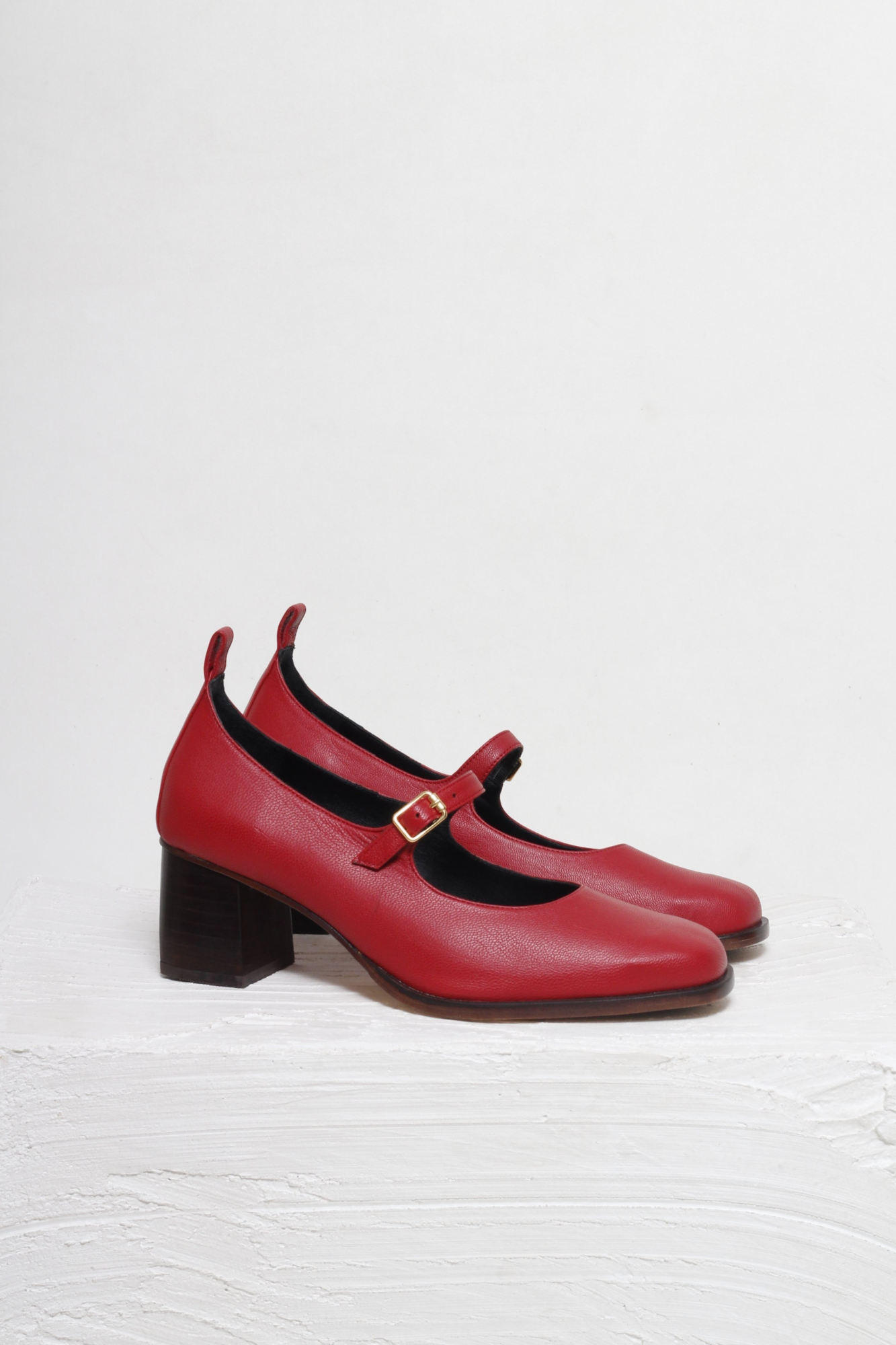 SAPATO SALTO BONECA CINDY VERMELHO