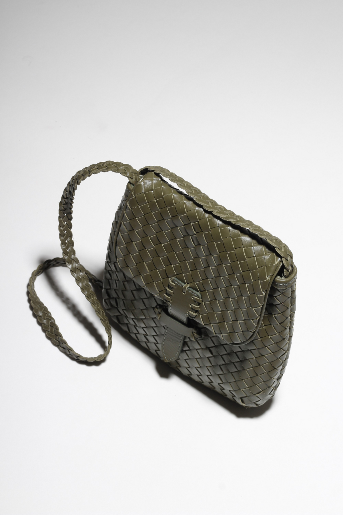 BOLSA TRESSÊ VERDE