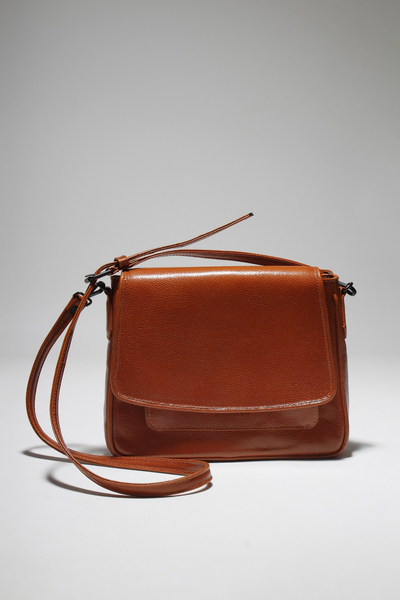 BOLSA JOSEFINA CARAMELO
