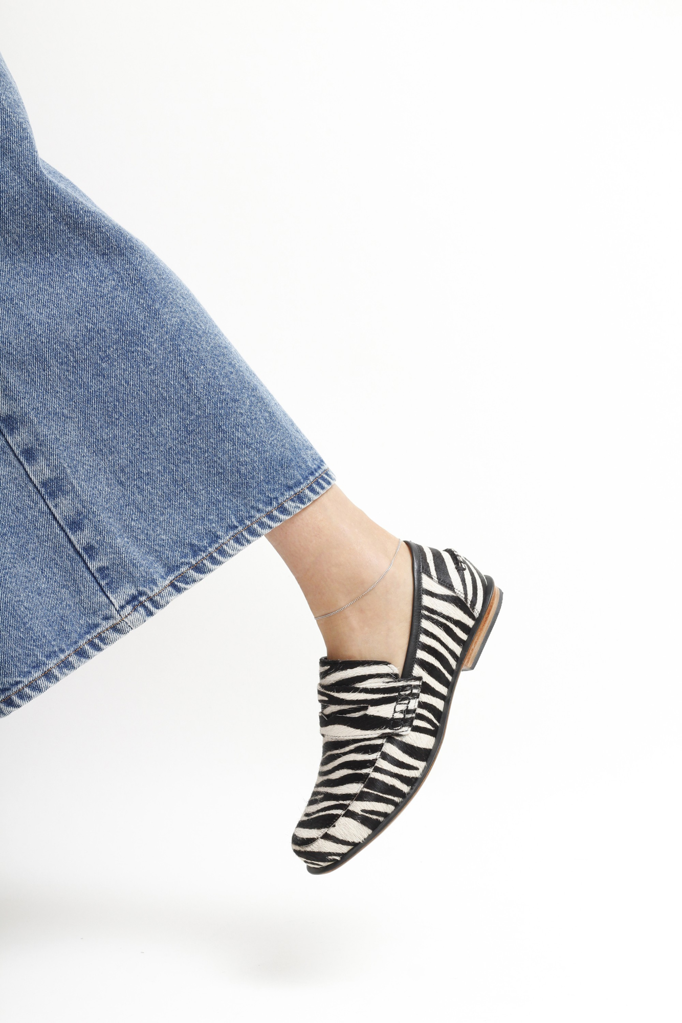 MOCASSIM DIANA PÊLO ZEBRA