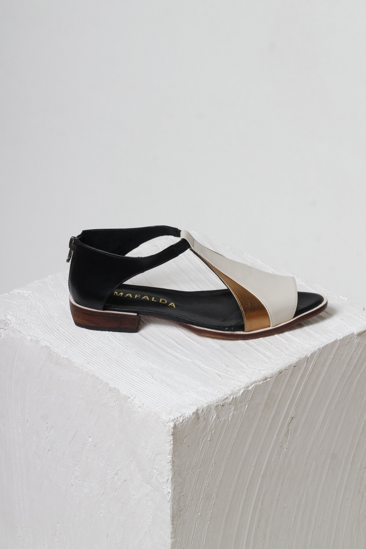 SANDÁLIA TECA BONE OURO