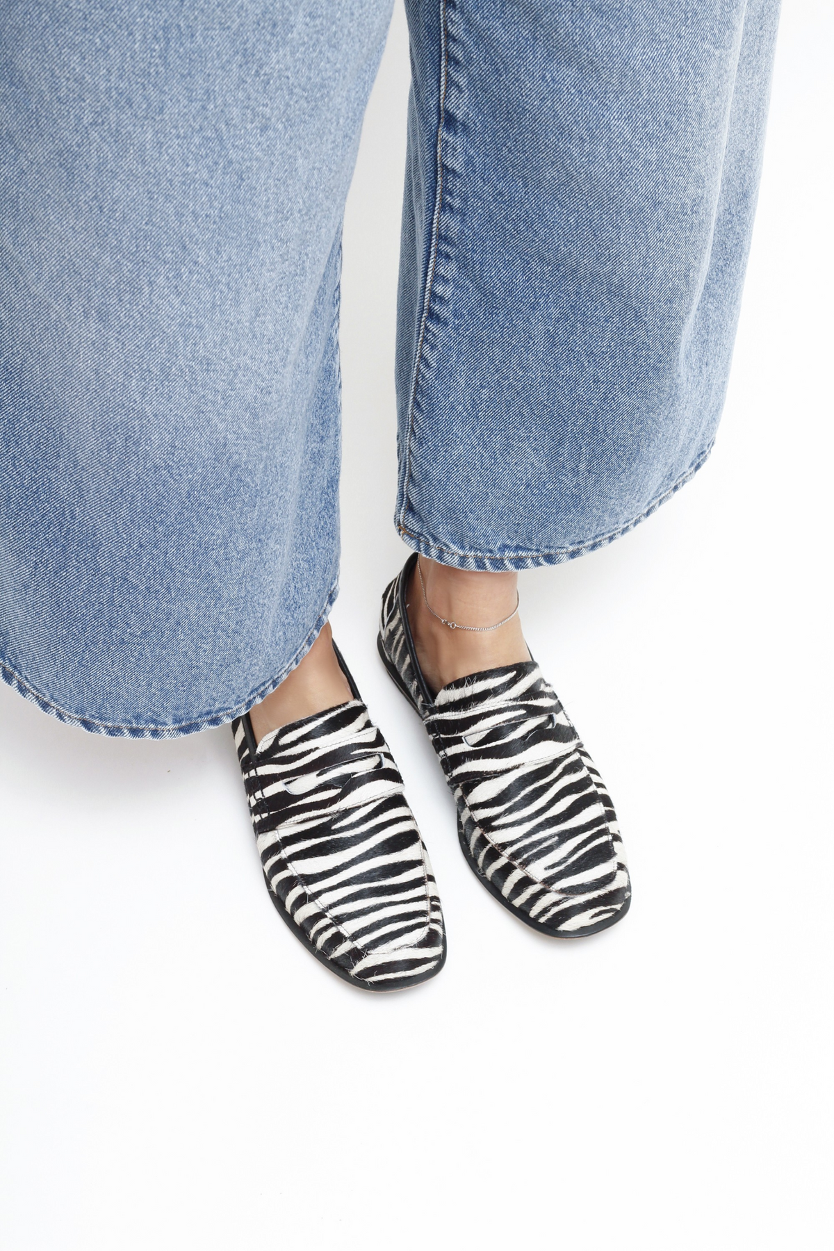 MOCASSIM DIANA PÊLO ZEBRA
