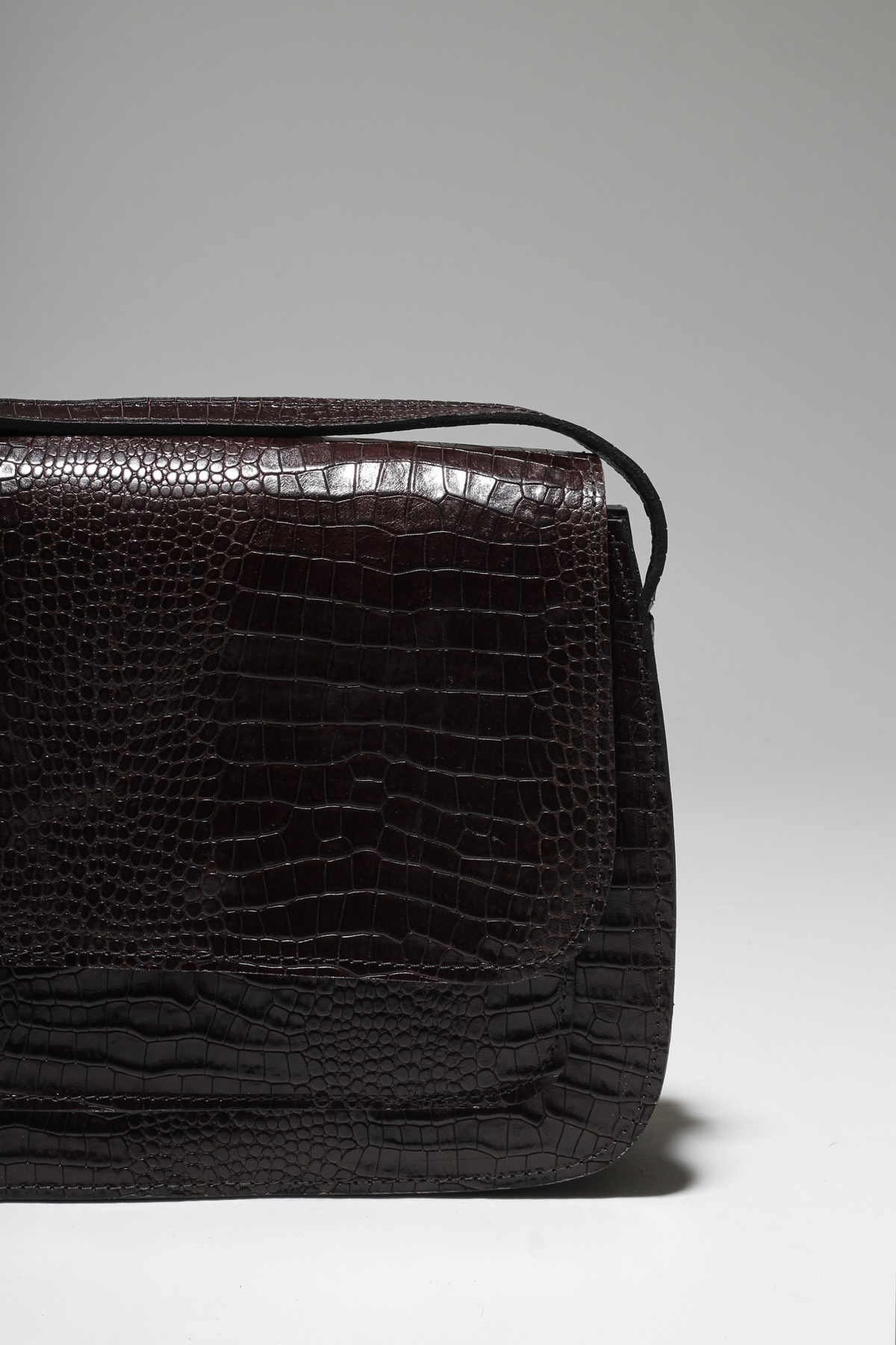 BOLSA ISLA CROCO CAFÉ
