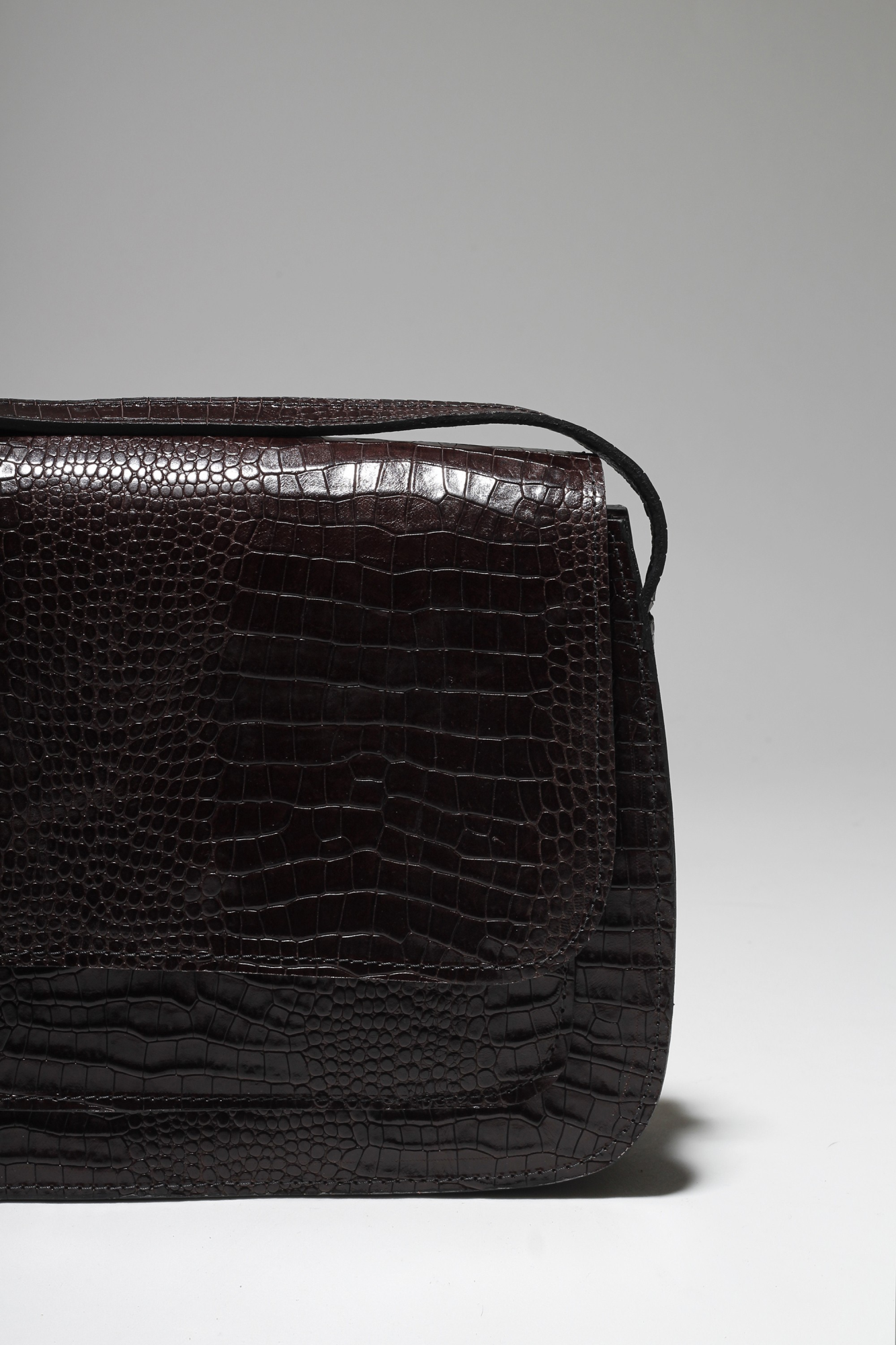 BOLSA ISLA CROCO CAFÉ