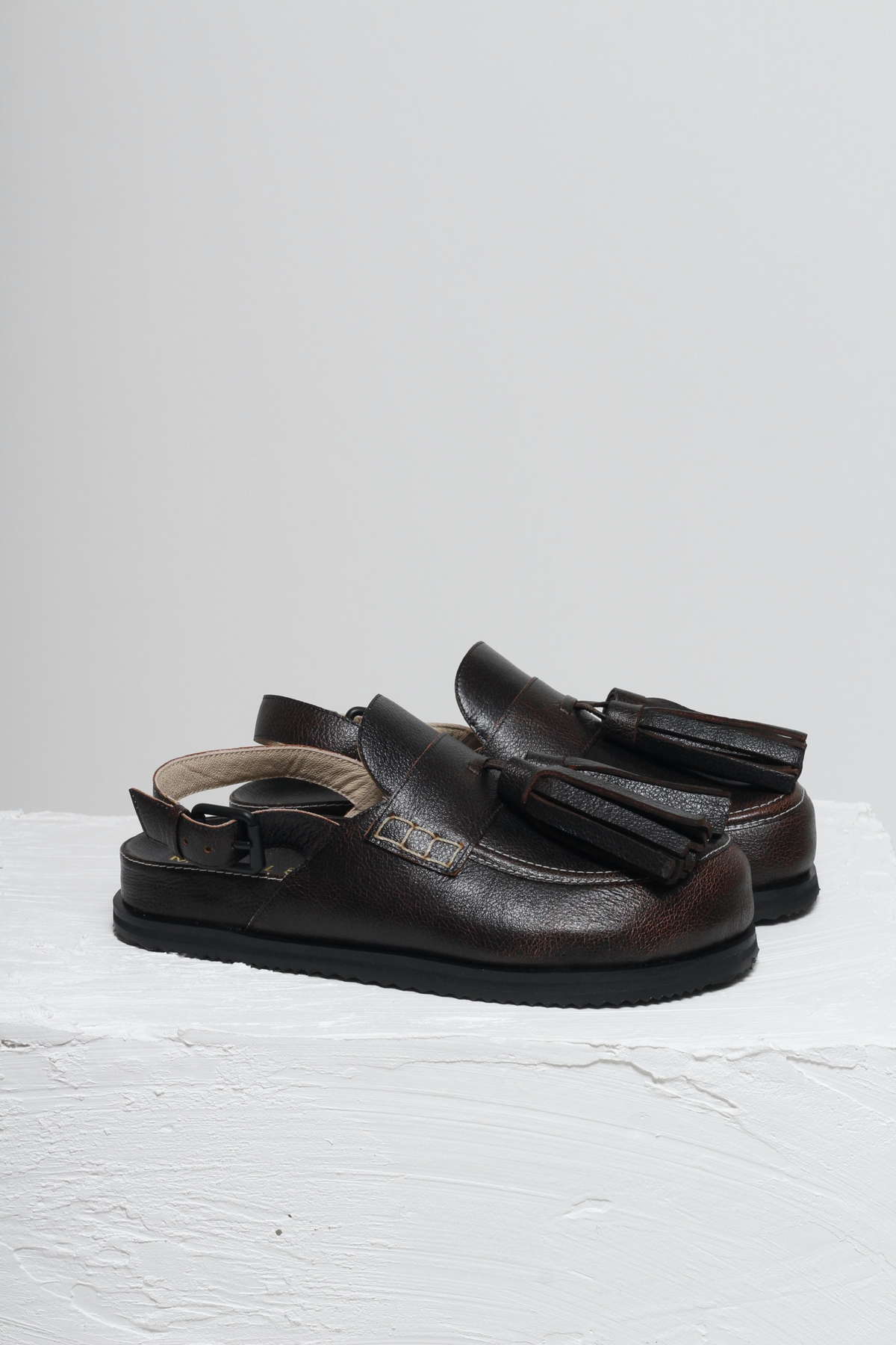 PAPETE  ZOE FLOATER MARROM ESCURO