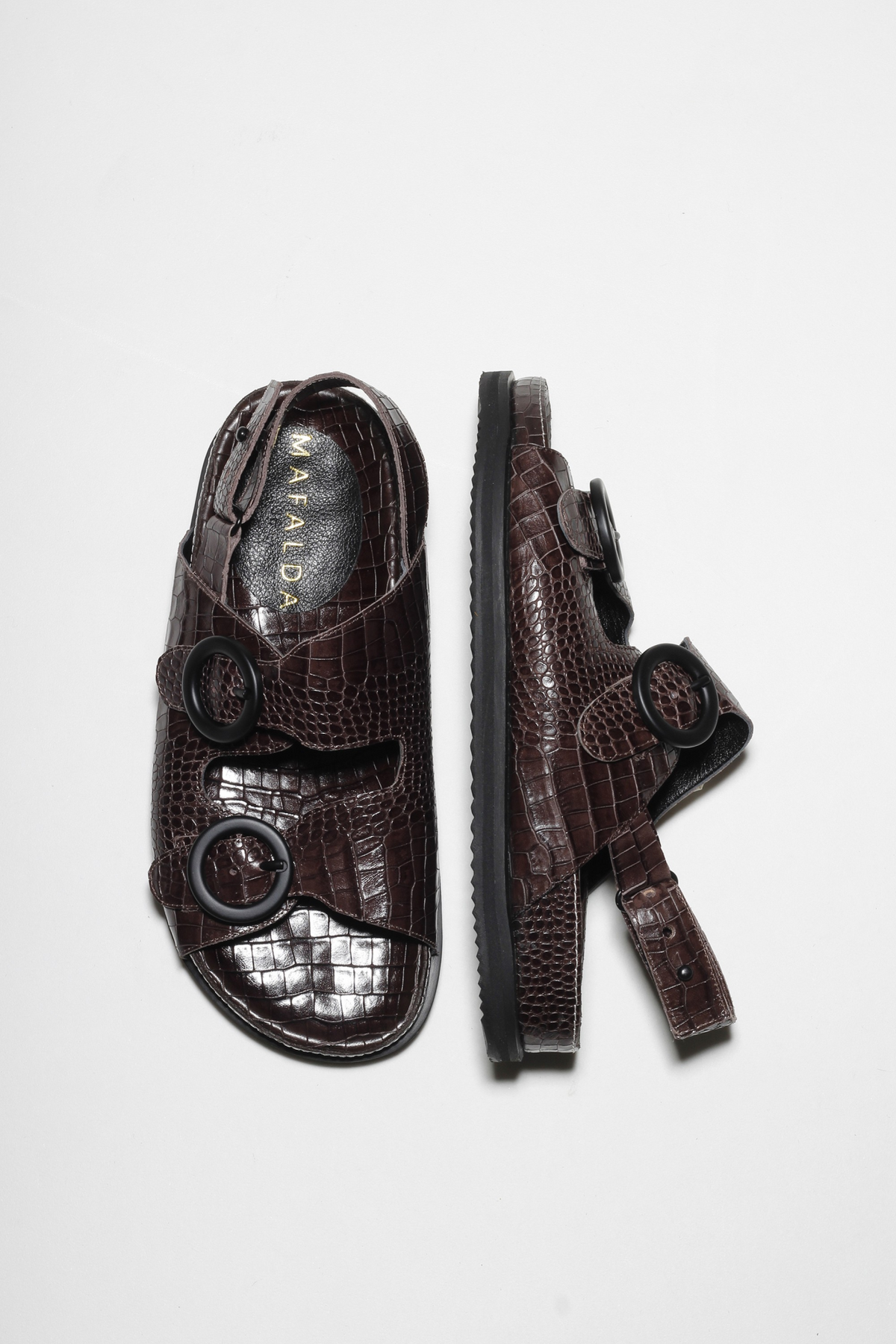 PAPETE TIÊ CROCO MARROM