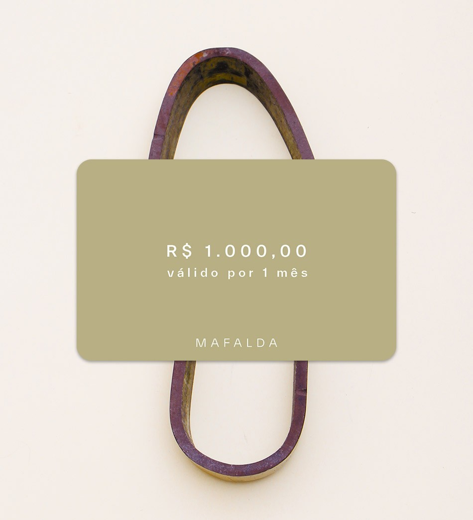 VALE PRESENTE  R$ 1.000,00