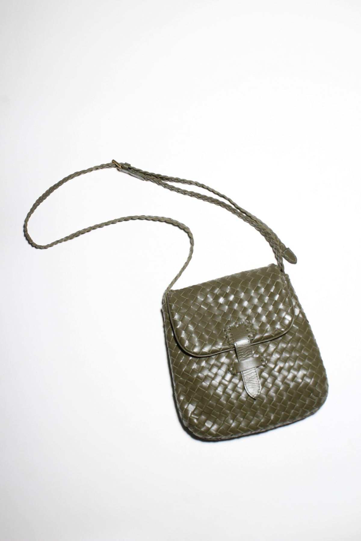 BOLSA TRESSÊ VERDE
