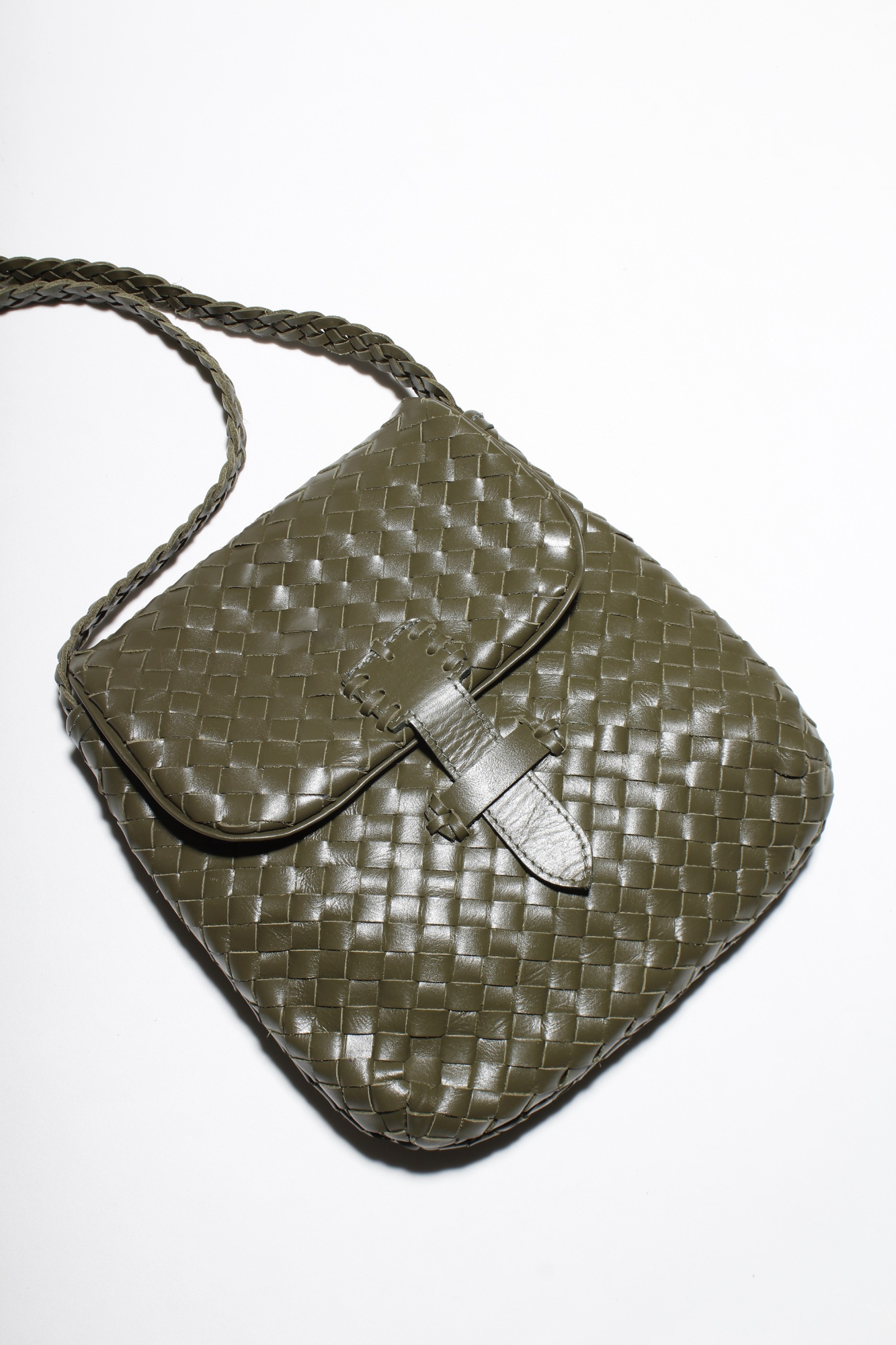 BOLSA TRESSÊ VERDE