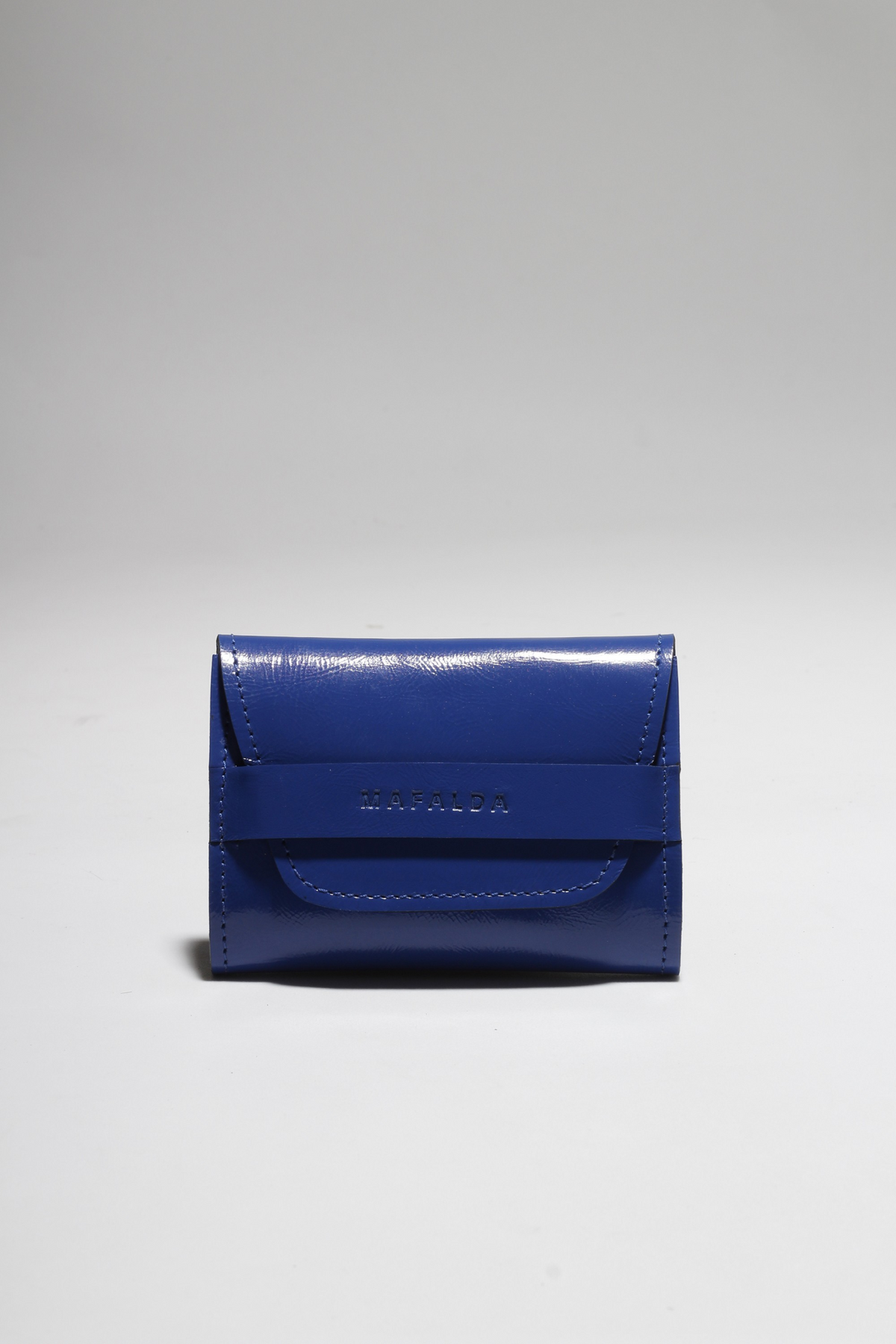 CARTEIRA VERNIZ CLASSIC BLUE