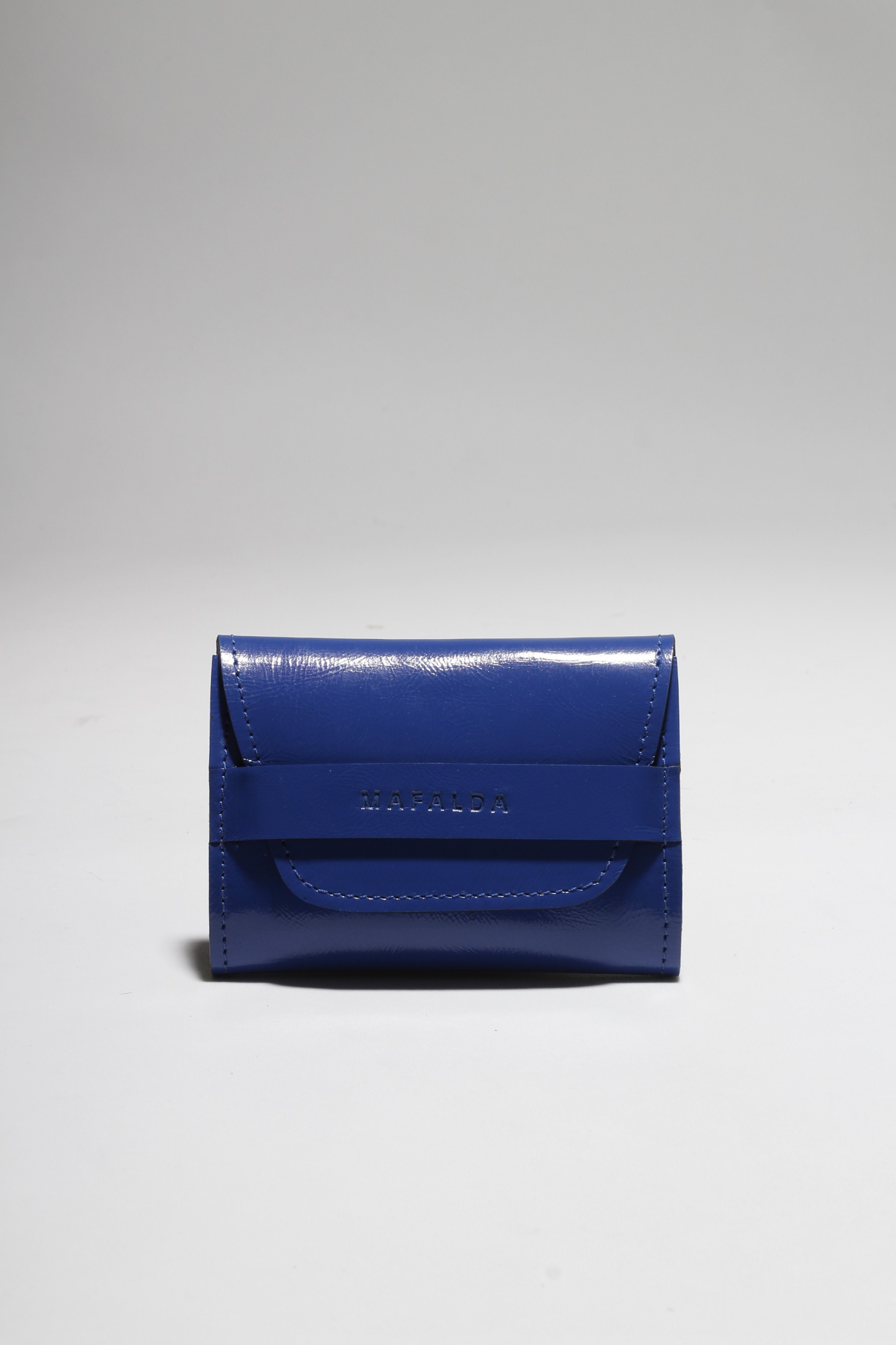 CARTEIRA VERNIZ CLASSIC BLUE