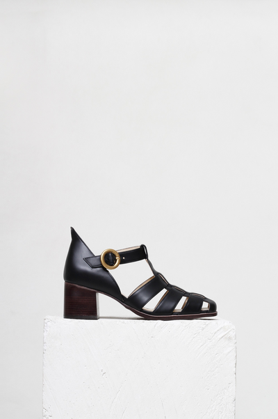 SAPATO FANTINE BOX PRETO