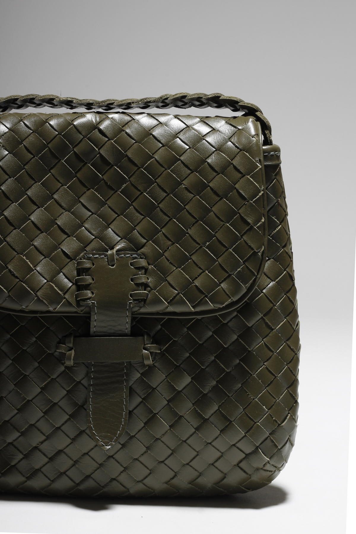 BOLSA TRESSÊ VERDE
