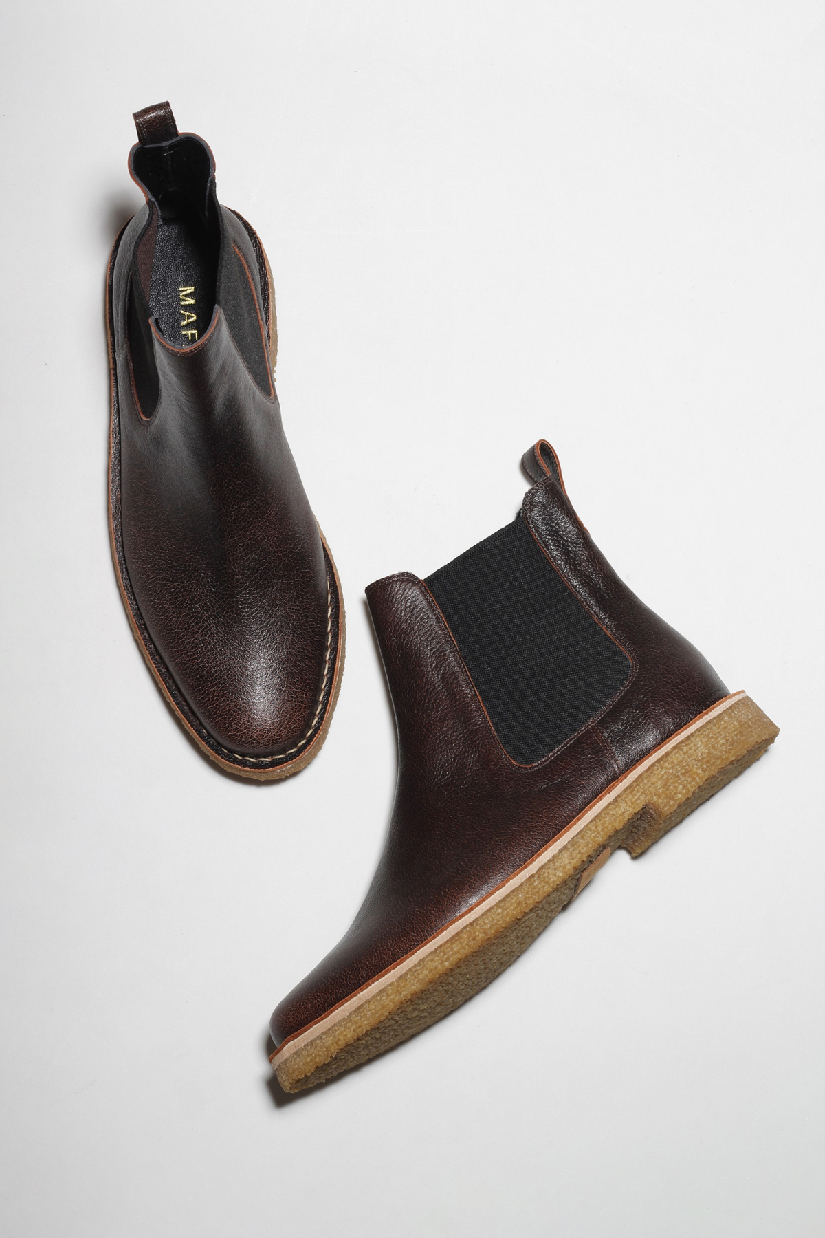 BOTA CHELSEA CRIS FLOATER MARROM ESCURO