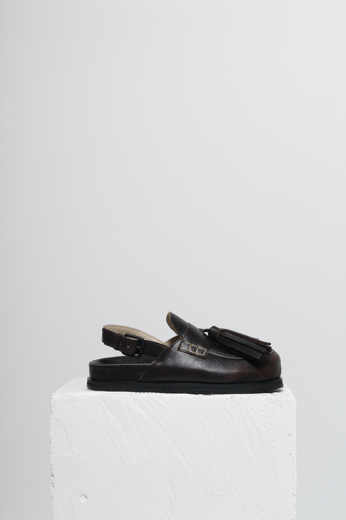 PAPETE  ZOE FLOATER MARROM ESCURO