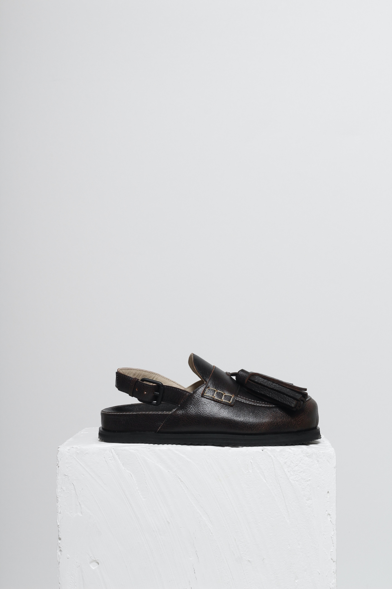 PAPETE  ZOE FLOATER MARROM ESCURO