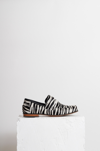 MOCASSIM DIANA PÊLO ZEBRA