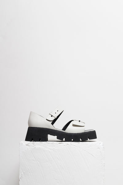 SANDÁLIA JACKIE FLOATER OFF WHITE