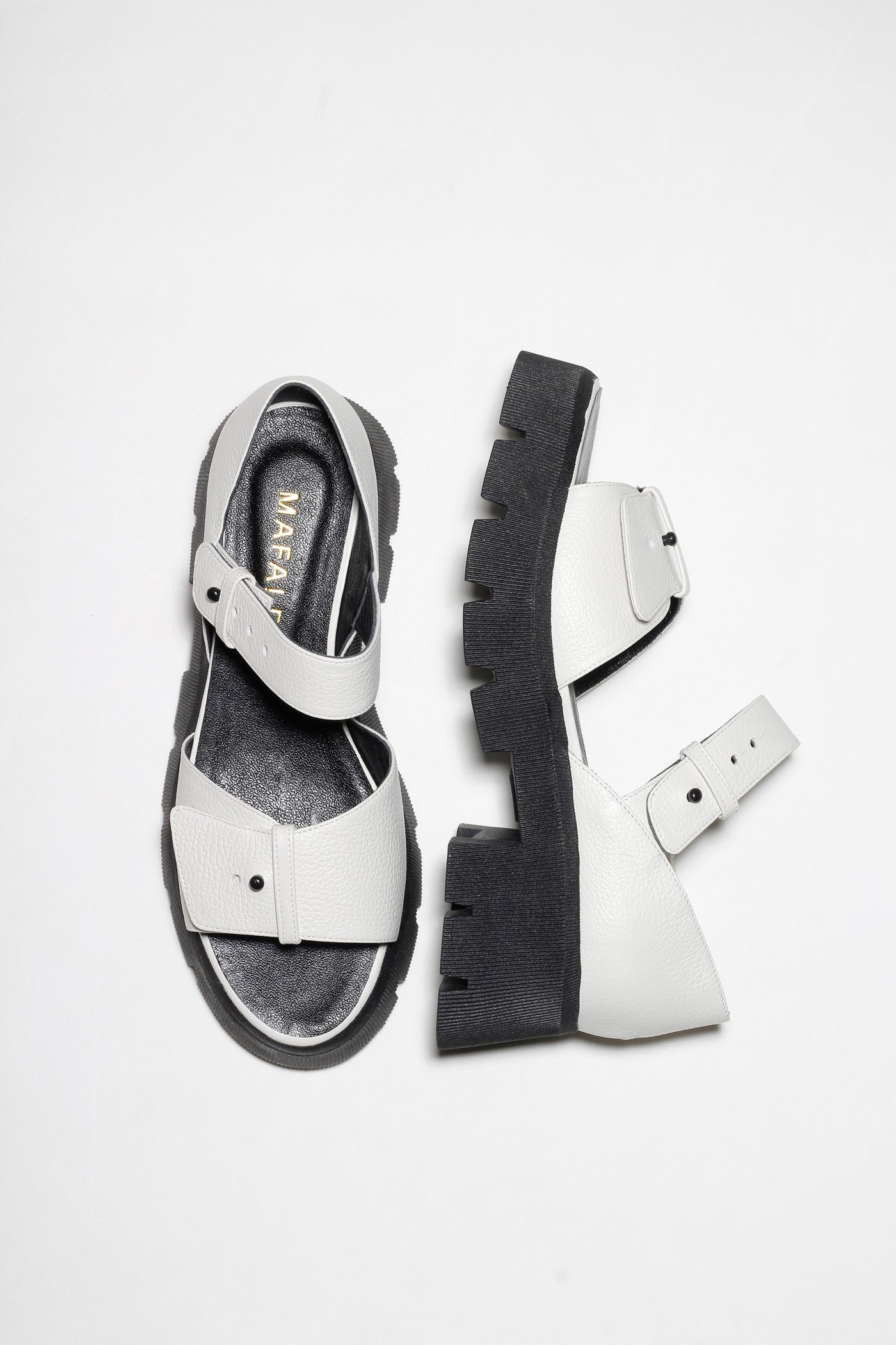SANDÁLIA JACKIE FLOATER OFF WHITE