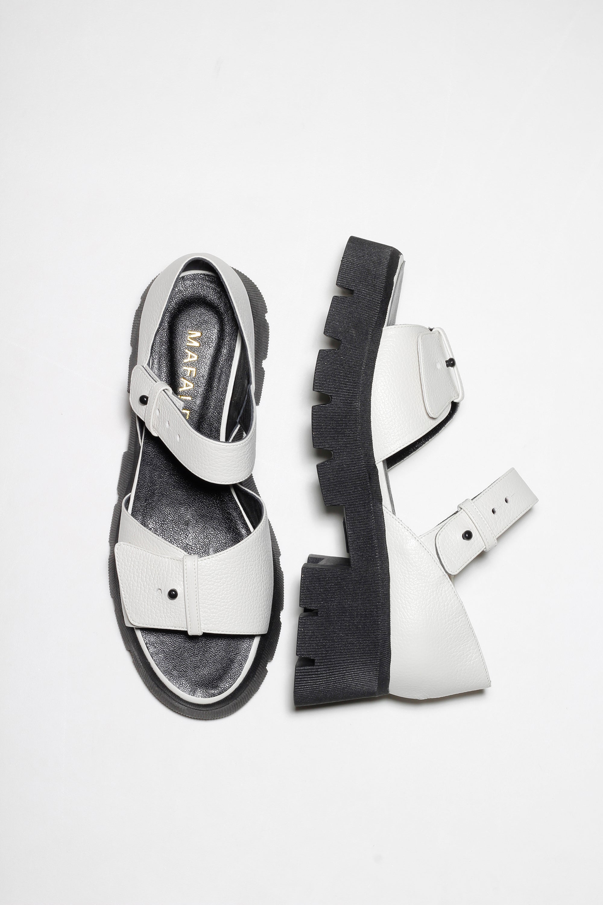 SANDÁLIA JACKIE FLOATER OFF WHITE