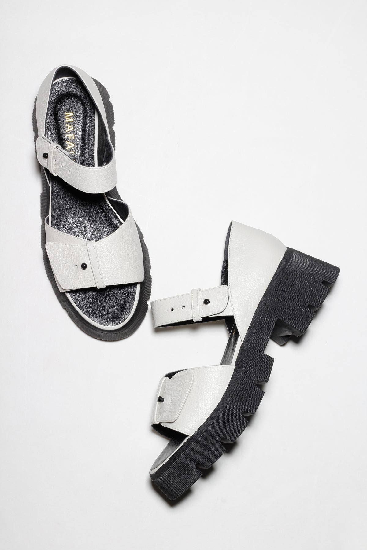SANDÁLIA JACKIE FLOATER OFF WHITE