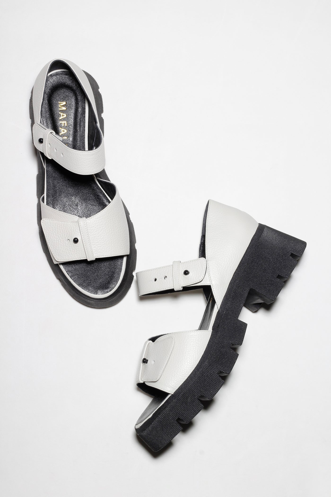 SANDÁLIA JACKIE FLOATER OFF WHITE
