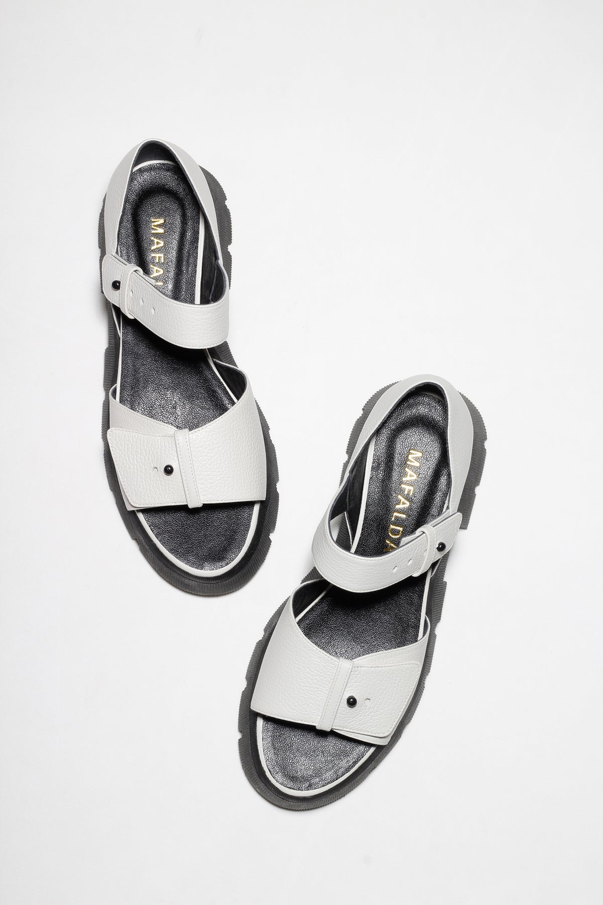 SANDÁLIA JACKIE FLOATER OFF WHITE