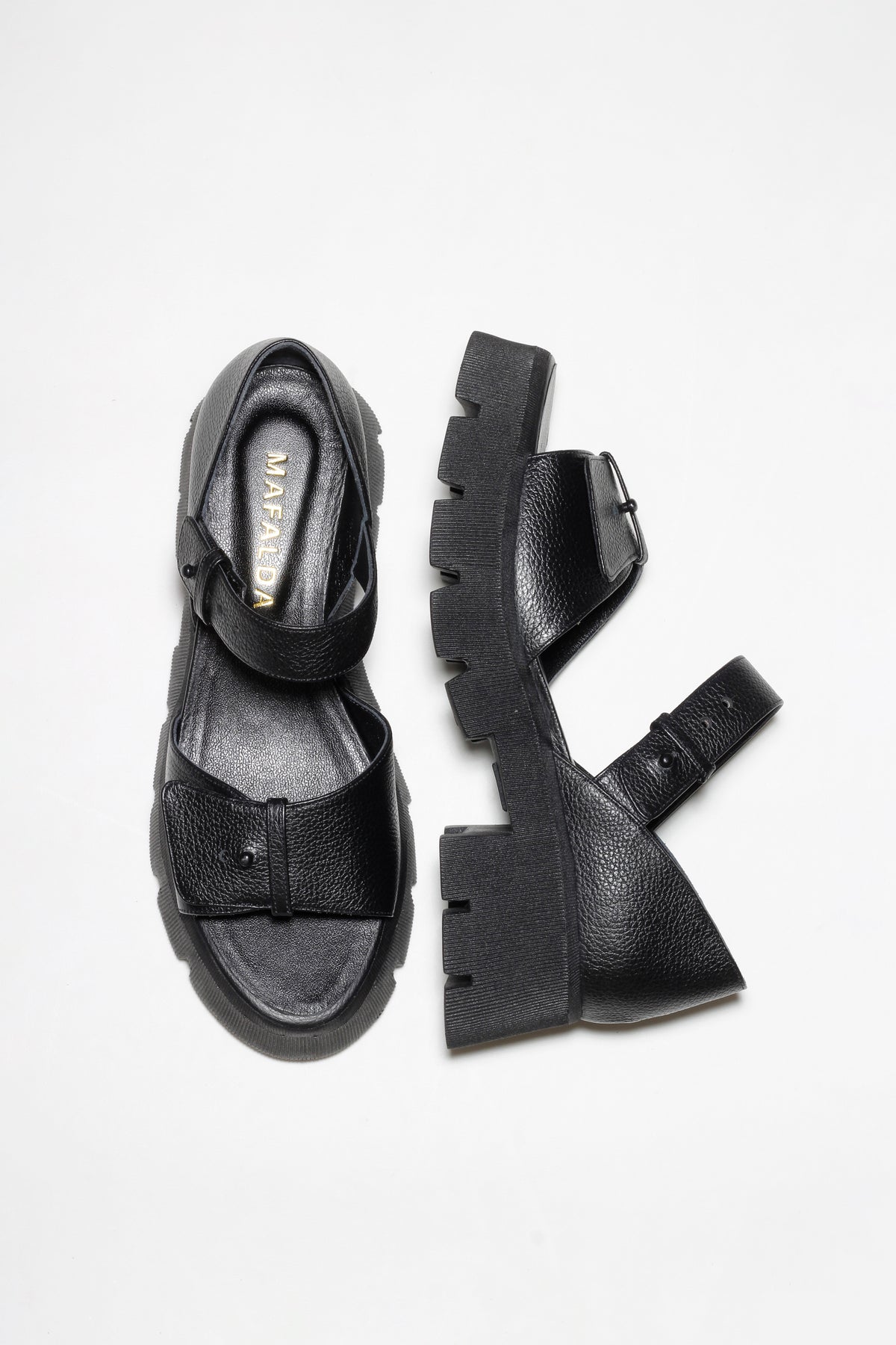 SANDÁLIA JACKIE FLOATER PRETO