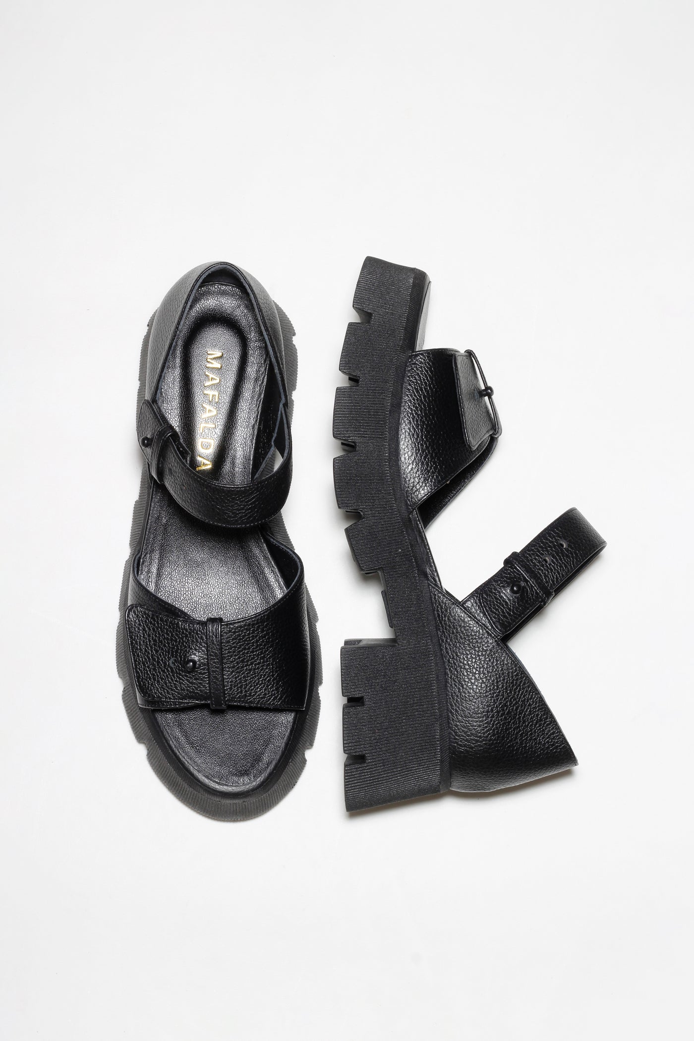 SANDÁLIA JACKIE FLOATER PRETO