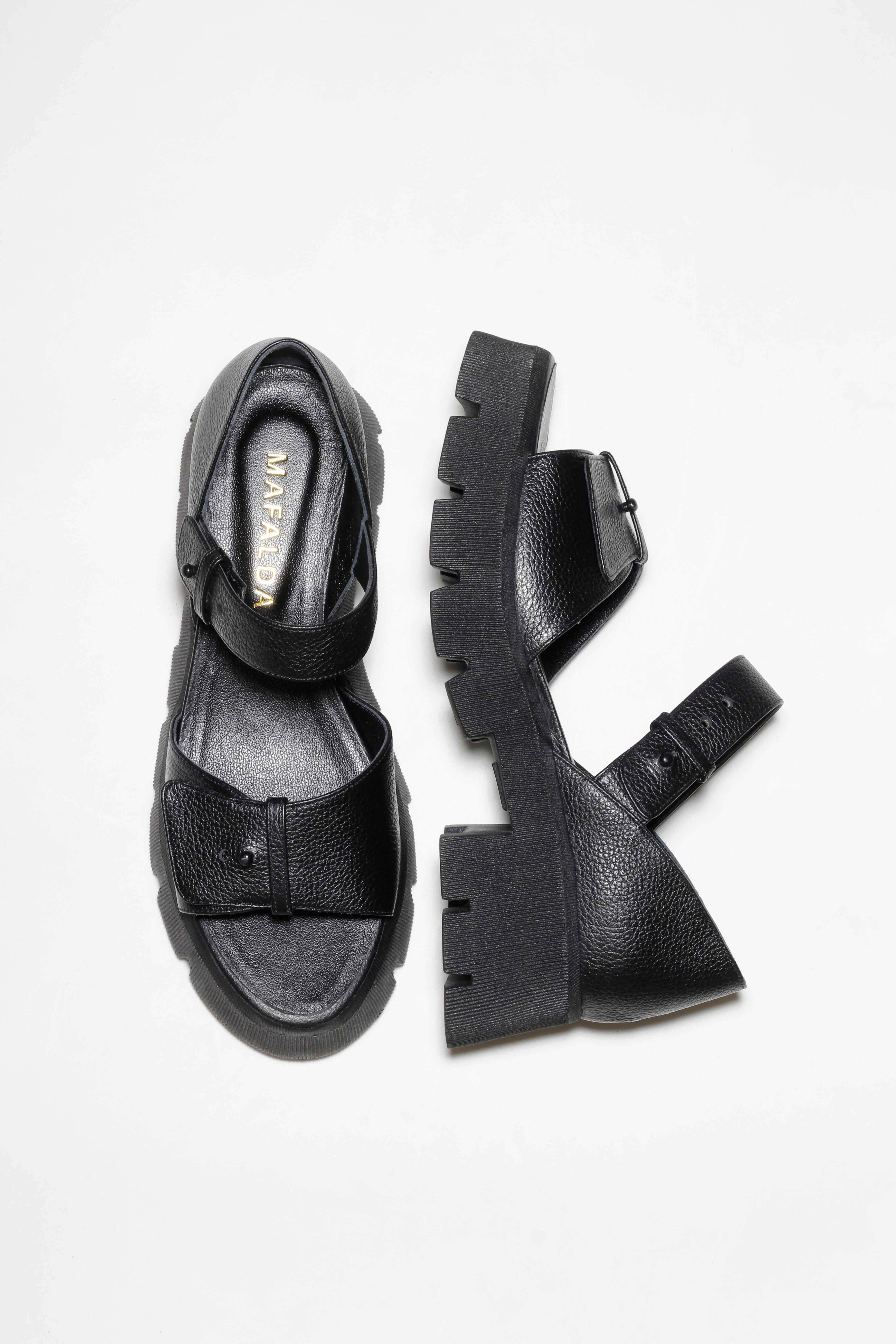 SANDÁLIA JACKIE FLOATER PRETO