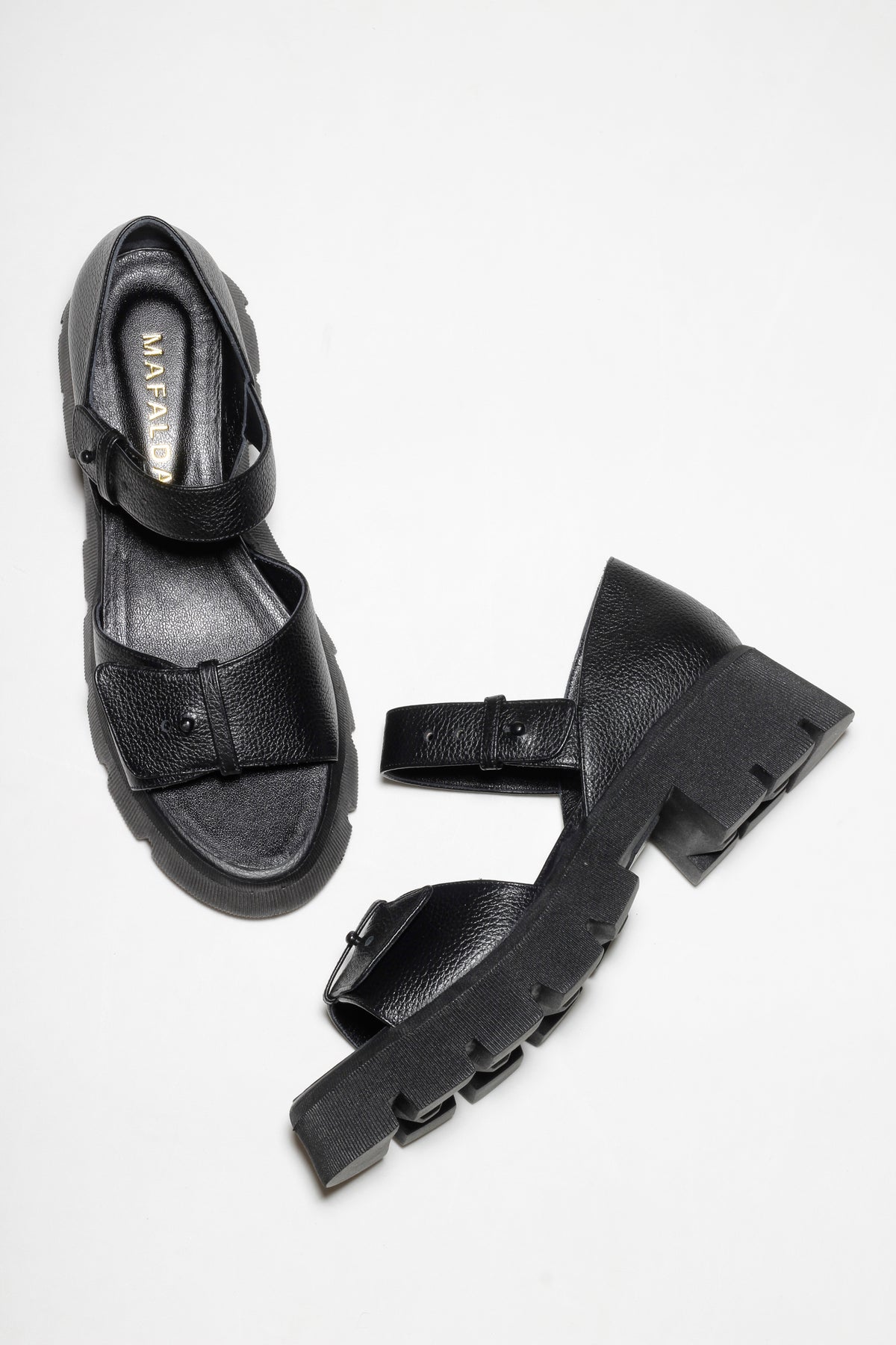 SANDÁLIA JACKIE FLOATER PRETO