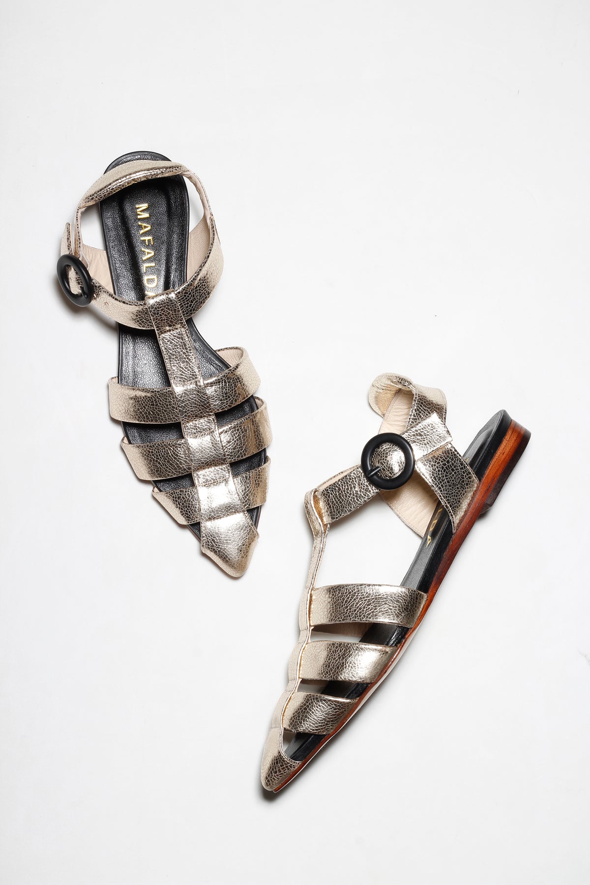 SANDÁLIA PHOEBE OURO VELHO